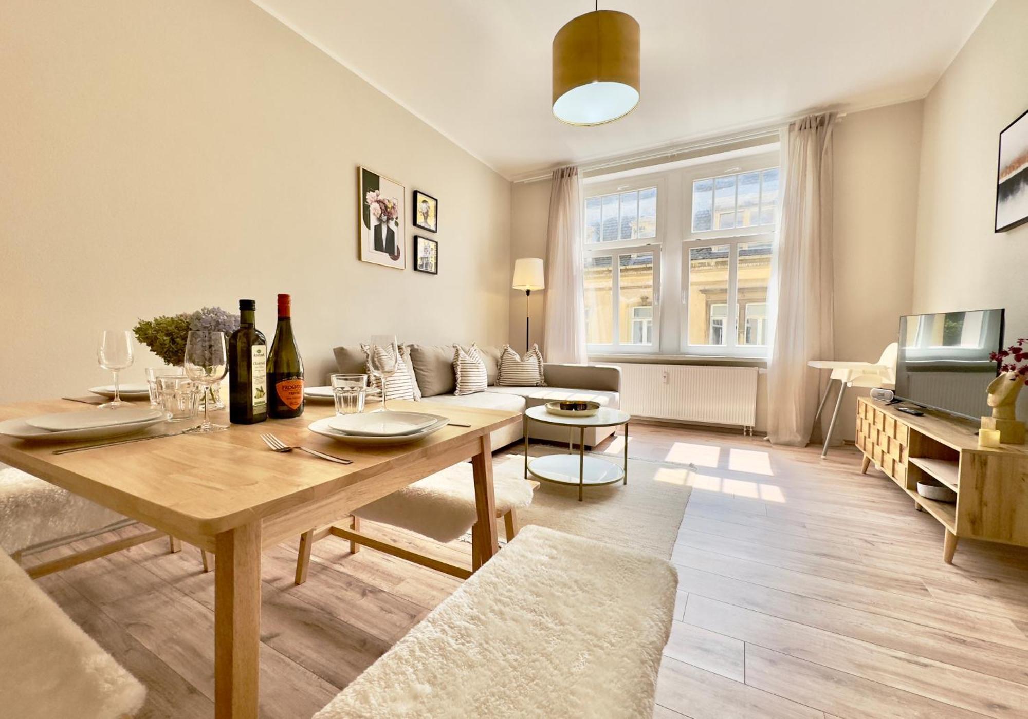 Bautzen Living Appartement - Zentrumslage Parkplatz Babybett المظهر الخارجي الصورة